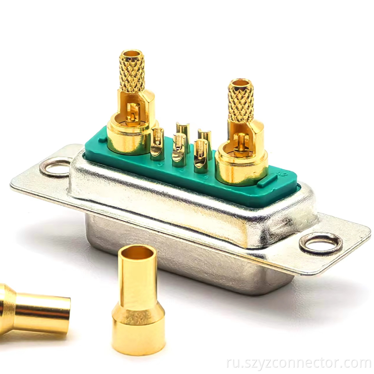 D-Sub High Current 7W2 Female Connector 7P